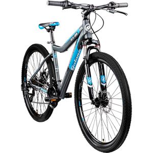 Galano GX-27,5 27,5 Zoll Mountainbike Hardtail MTB Fahrräder zum mountainbiken 650B Fahrrad 21 Gang, Farbe:grau/blau, Rahmengröße:45 cm