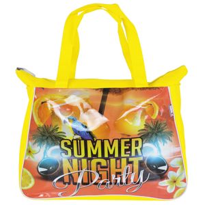 XL Strandtasche - Einkaufstasche -  Badetasche - gelb