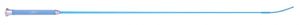 Dressurgerte Gelgriff Reitgerte Springgerte Peitsche mit Schlag QHP 4 Längen 5 Farben Farbe - hellblau Länge - 100cm