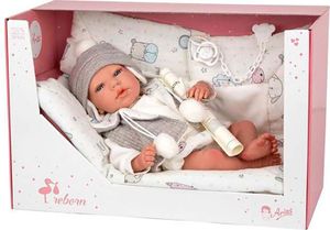 Arias Dolls 98075 Arias Vega Reborn Puppe mit Decke 40 cm ARIAS Altersbereich: +6 Jahre alt Arias Dolls 98075 Arias Vega Reborn Puppe mit Decke 40 cm ARIAS Altersbereich: +6 Jahre alt