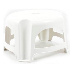 Stolička plastová biela (29 X 25 x 18,5 cm)