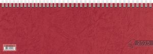 Glocken Tischkalender "Querterminbuch" 2025 rot