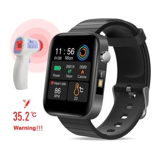 Smart Watch Männer Frauen Smartband Körpertemperatur Blutdruck Blutdruck Sauerstoffmonitor Armband