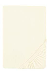 biberna Jersey-Elastic-Spannbetttuch PERLMUTT 90x190-100x220 cm
