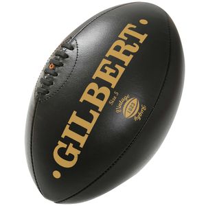 Gilbert Rugbybälle Leder Vint Dark Tan - Größe 5