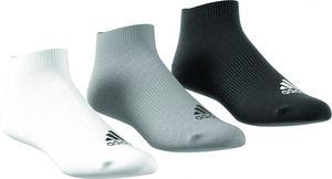 adidas Männer Ankle Rib T 3er Pack Sportsocken Sneakersocken 3 Farben AA2313, Größe:23-26