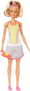 Barbie Puppe Tennisspielerin (blond), Anziehpuppe, Barbie Sportlerin, Karriere-Barbie