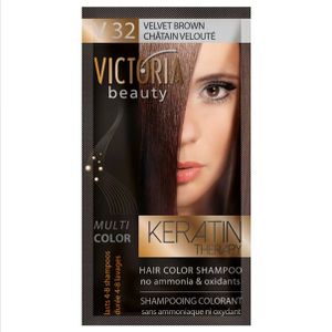 Victoria Beauty - Haar Farbe V32 Samtbraun 40 ml