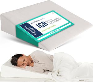 DYNMC you Bett Erhöhung Keilkissen Bett Kopfteil 65 x 68 cm - Kissen für Erholsamen Schlaf - Matratzenkeil Schlaf Sitzkeil & Beinkissen