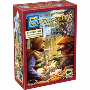 ASM Carcassonne - Händler und Baumeister  HIGD0102 - Asmodee HIGD0102 - (Spielwaren / Brett-/Kartenspiele, Puzzle)