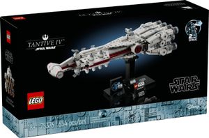 LEGO Star Wars: Tantive IV, Modell eines Sternenschiffs aus Star Wars: Eine neue Hoffnung zum Bauen und Sammeln für Erwachsene, legendärer Sternjäger, grandioses Geburtstags-Geschenk für Fans 75376