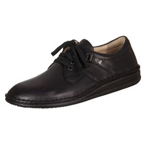 Finn Comfort, Vaasa, Herren, Schnürer, Schwarz, Leder, NEU - Herrenschuhe Bequemschuhe, Schwarz