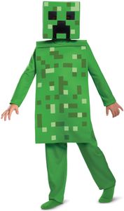 Minecraft karnevalový kostým Creeper 127-136 cm 7-8 rokov