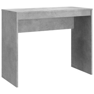 vidaXL Biurko betonowe szare 90x40x72 cm materiał drewnopochodny