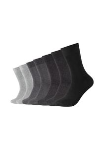 Camano Socken 7er-Pack comfort in praktischer Geschenk-Box dark grey mix 39-42