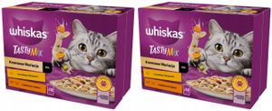 Mokra karma dla kotów w sosie Whiskas Tasty Mix Kremowe Wariacje 2x(12x85g)