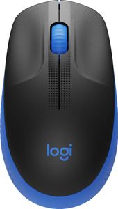 Logitech M190 Maus kabellos schwarz, blau