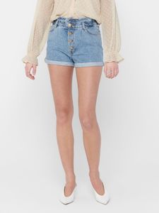 ONLY Damen Denim Jeans Shorts Kurze Bermuda Pants Paperback Sommer Hose | XL