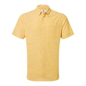TOG24 - "Dwaine" Hemd für Herren kurzärmlig TG352 (L) (Leuchtend Gelb)