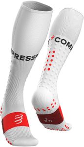 Compressport Full Run White T1 Laufsocken