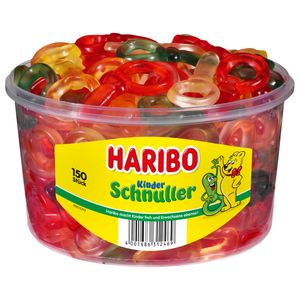 Haribo Kinder Schnuller mit Fruchtgeschmack 5fach sortiert 1200g