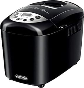 Mesko Brotbackautomat 850 Watt 15 Programme LCD Display Timer
