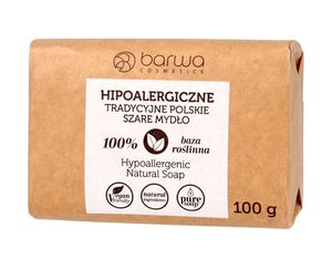 BARWA_Hipoalergiczne tradycyjne polskie szare mydło 100ml