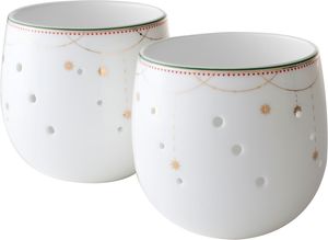Garlands light miska 8 cm, 2 ks kolekce Julemorgen - Wik & Walsøe