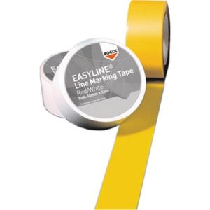 Bodenmarkierungsband Easy Tape PVC gelb L.33m B.50mm Rl.ROCOL