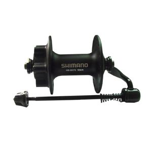 SHIMANO HBM475 Vorderrad-Scheibenbremsnabe 100mm, 32-Loch, 6-Loch-Aufnahme, schwarz