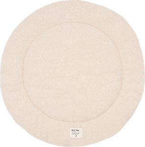 Jollein Bouclé Natur 95 cm Runde Laufgittermatte 017-537-66060