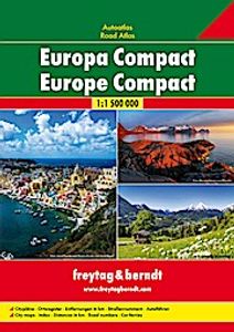 Europa Compact Autoatlas 1 : 1.500.000