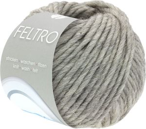 Lana Grossa - Feltro 0003 grau meliert