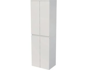 Závěsná koupelnová skříňka Intedoor Landau bílá 50 cm čtyřdvéřová
