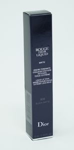 Dior Rouge Liquid Matte Lipstick 908 Black Matte