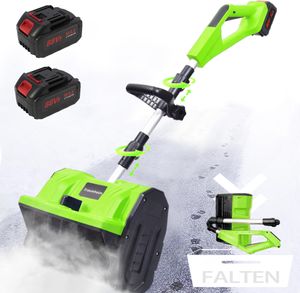 Dreifach-Multifunktions-Schneefräse, 900W-Akku-Elektro-Schneefräse, 21-V-Elektro-Schneeschaufel, Zusatzhandgriff, Schneeräumausrüstung, zwei Batterien Dreifach-Multifunktions-Schneefräse, 900W-Akku-Elektro-Schneefräse, 21-V-Elektro-Schneeschaufel, Zusatzhandgriff, Schneeräumausrüstung, zwei Batterien