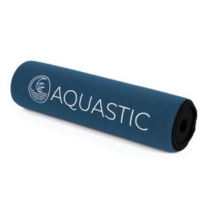 AQUASTIC Boje, SUP Paddel-Schwimmer zum Schutz vor Paddel-Ertrinken, einfach zu installieren auf 25 mm Schaft, Neopren, NBR Gummi, Blau AQS-SFS001