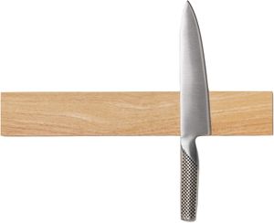 Sareva Messer Magnetleiste - für 6 bis 8 Messer - Holz - 40 cm