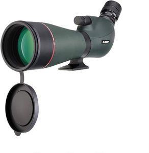 Svbony SV406 Spektive, 20-60x80 Dual Focus Spektiv, FMC Silberbeschichtetes Prisma, IPX7 Wasserdichtes Spektiv mit Smartphone-Adapter für Vogelbeobachtung