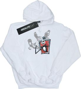 Disney - "Nightmare Before Christmas Ghosts Of Jack" mikina s kapucí pro muže BI16512 (XXL) (bílá)