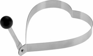Westmark 2 Speisenformer "Herz", Spiegeleiformer, Edelstahl, 12572260