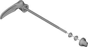 SHIMANO Schnellspanner, silber, SH-Y3TV98020