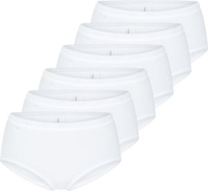 sloggi 6er Pack Basic + Midi Slip Perfekter Sitz, Mit feinen Details, Angenehm auf der Haut