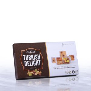 AFYON IKBAL Turkish Delight mit gemischten Nüssen - Pistazie, Haselnuss, Mandel - Karışık çerezli lokum