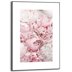 Gerahmtes Bild Slim Frame Pfingstrosen Blumen - Romantisch