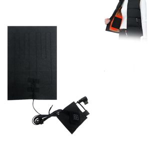 INF Elektrická vyhrievacia podložka na oblečenie Black 16x25 cm