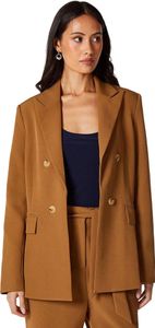 Principles - Dámske sako od okraja po okraj DH6719 (36 SK) (Camel)