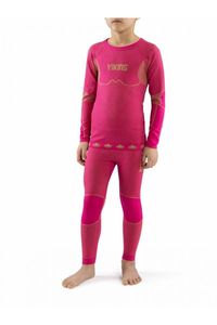 Viking Riko Kids Set Base Layer Fuchsia 128 Termoprádlo