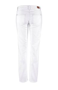 H.i.s. Damen Marken-Jeans 'MONROE' mit Stickerei, weiß, 33 inch, Größe:40