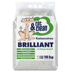 10 kg Cat & Clean® Brilliant mit Babypuderduft